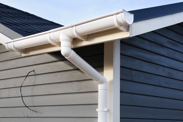 PVC Rain Gutter Installation in Odessa